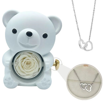 Milona™ Eternal Bear & Personalized Necklace