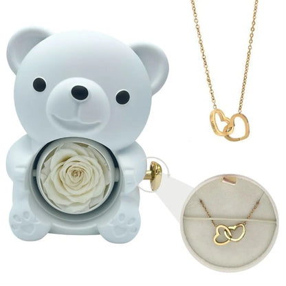 Milona™ Eternal Bear & Personalized Necklace