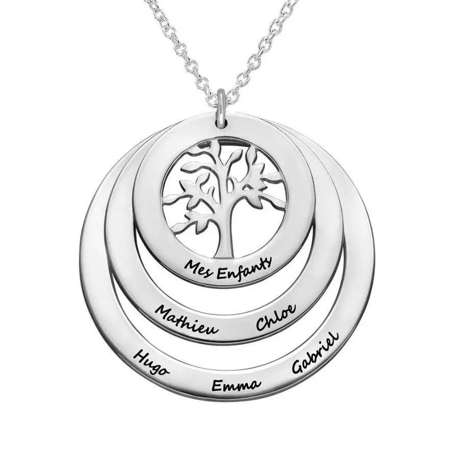 Collier Personnalisé Arbre de Vie