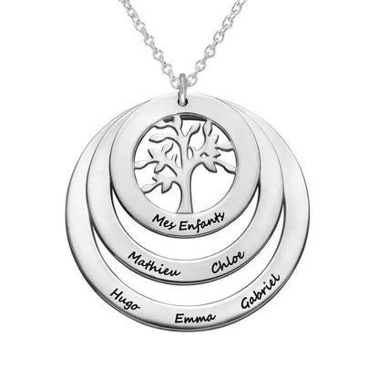 Collier Personnalisé Arbre de Vie