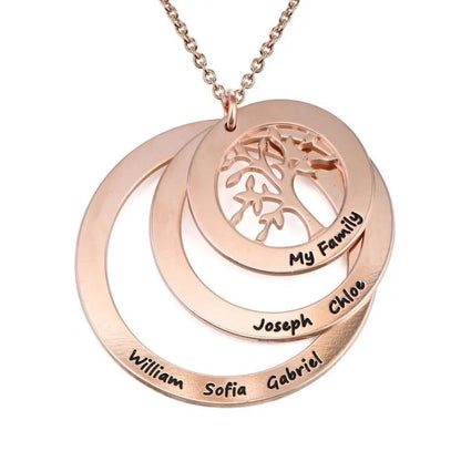 Tree of Life Personalized Necklace