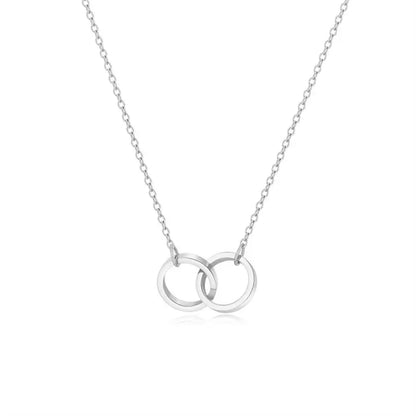 Double-Ring Personalized Necklace