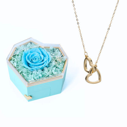 Eternal Heart Box & Personalized Necklace