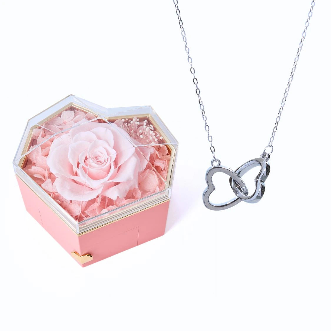 Eternal Heart Box & Personalized Necklace