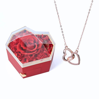 Eternal Heart Box & Personalized Necklace