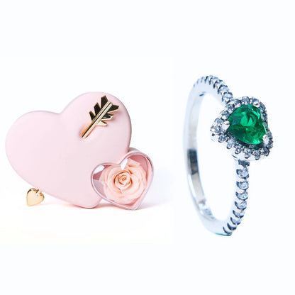 Caja Amor Eterno & Anillo Corazón Eterno
