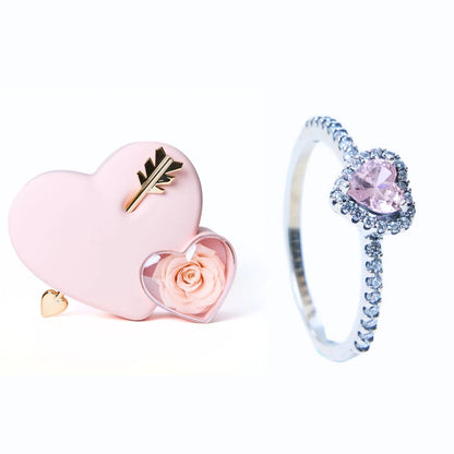 Coffret Amour Éternel & Bague Cœur Éternel