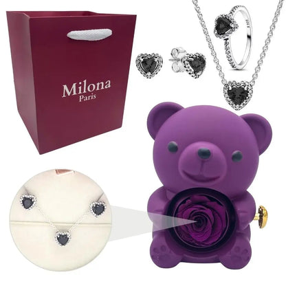 Milona™ Eternal Bear & Eternal Heart Set