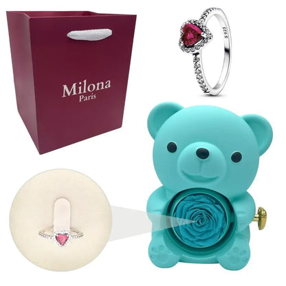 Milona™ Eeuwige Beer & Eeuwig Hart Ring