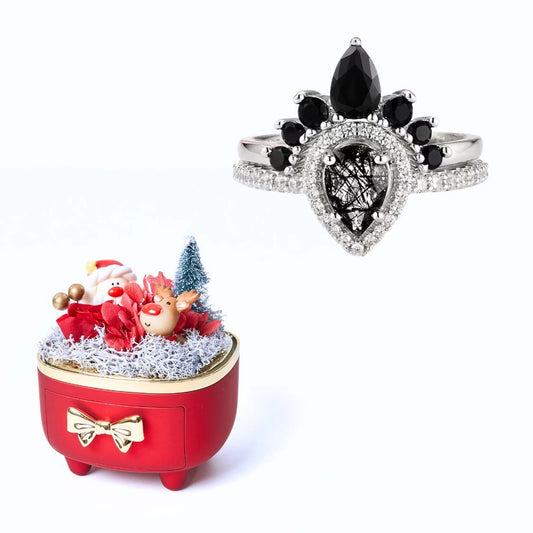 Eternal Christmas Box & Amy Ring