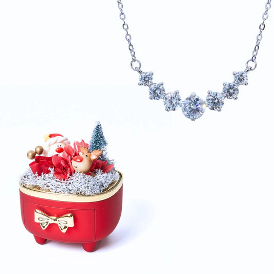 Eternal Christmas Box & Camille Necklace