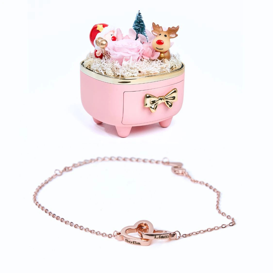 Eternal Christmas Box & Personalized Bracelet