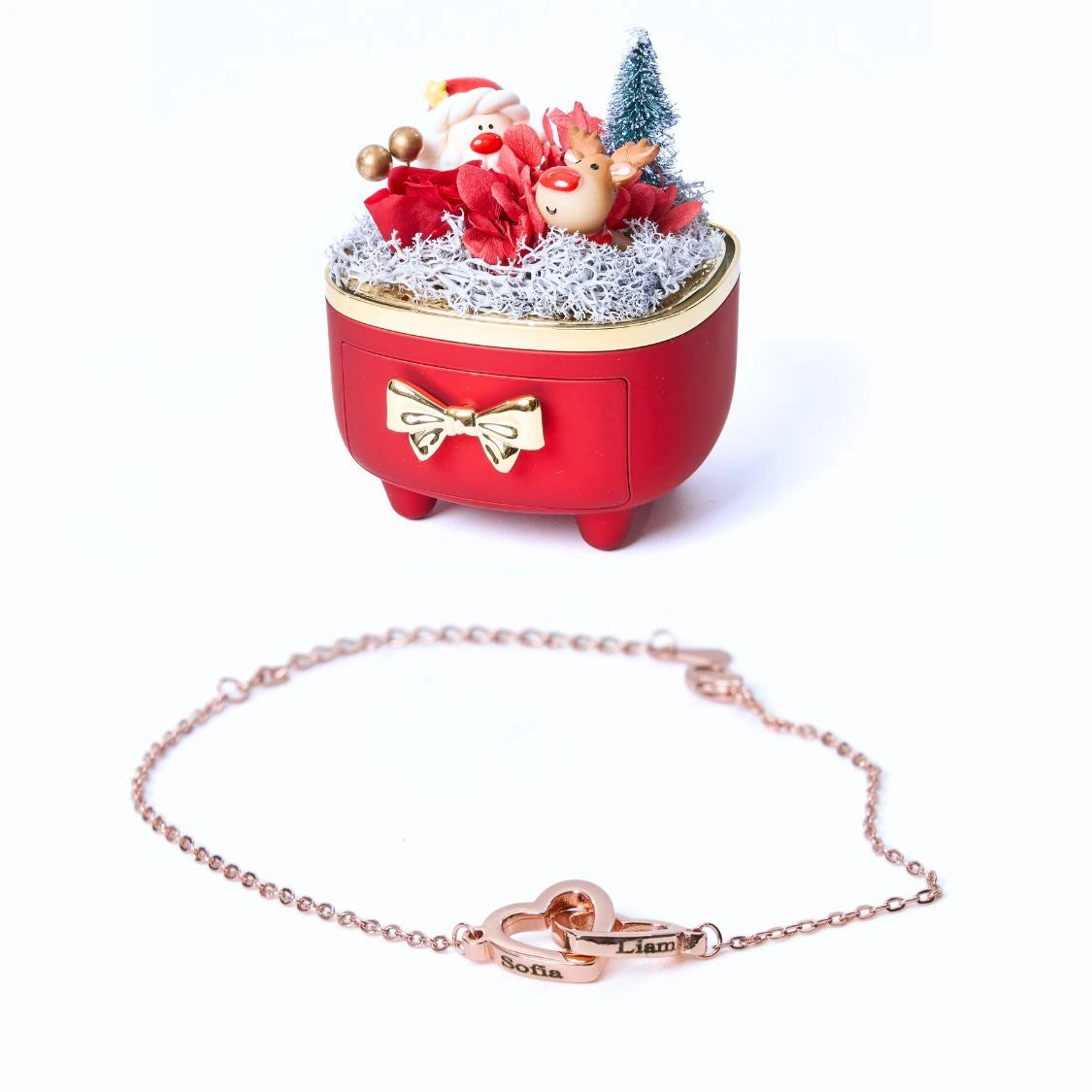 Eternal Christmas Box & Personalized Bracelet