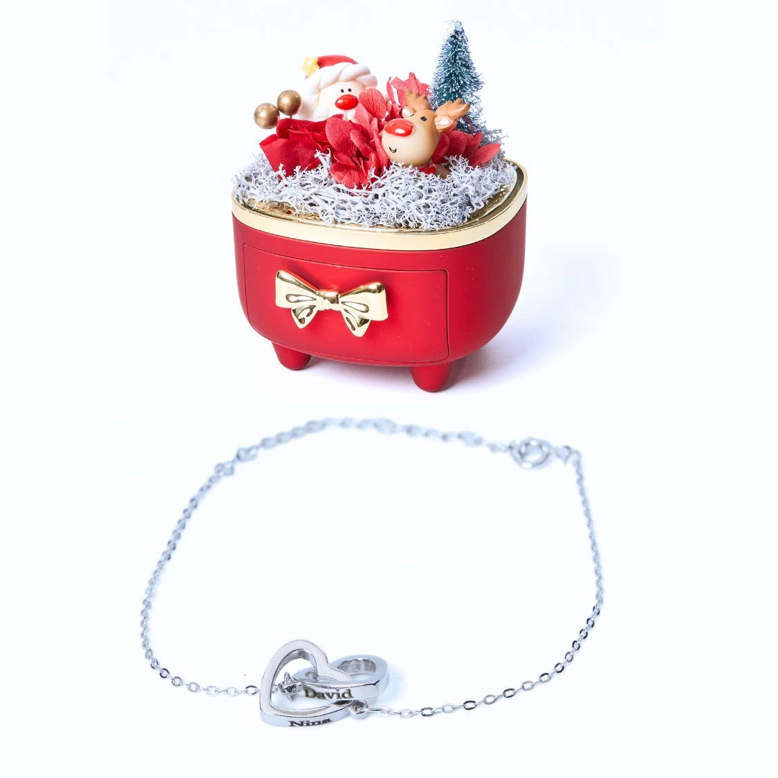 Eternal Christmas Box & Personalized Bracelet