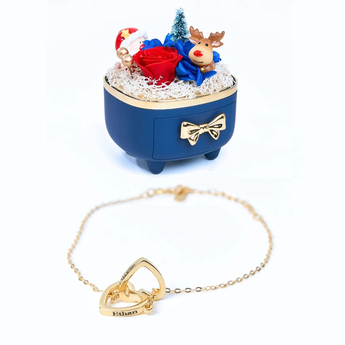 Eternal Christmas Box & Personalized Bracelet