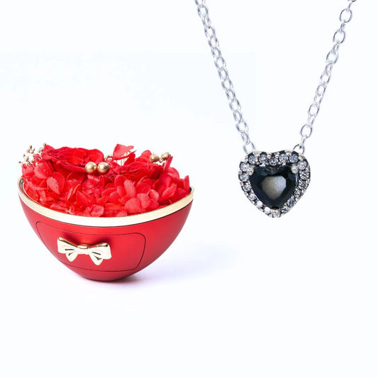 Coffret Fidélité Éternelle et Collier Cœur Éternel