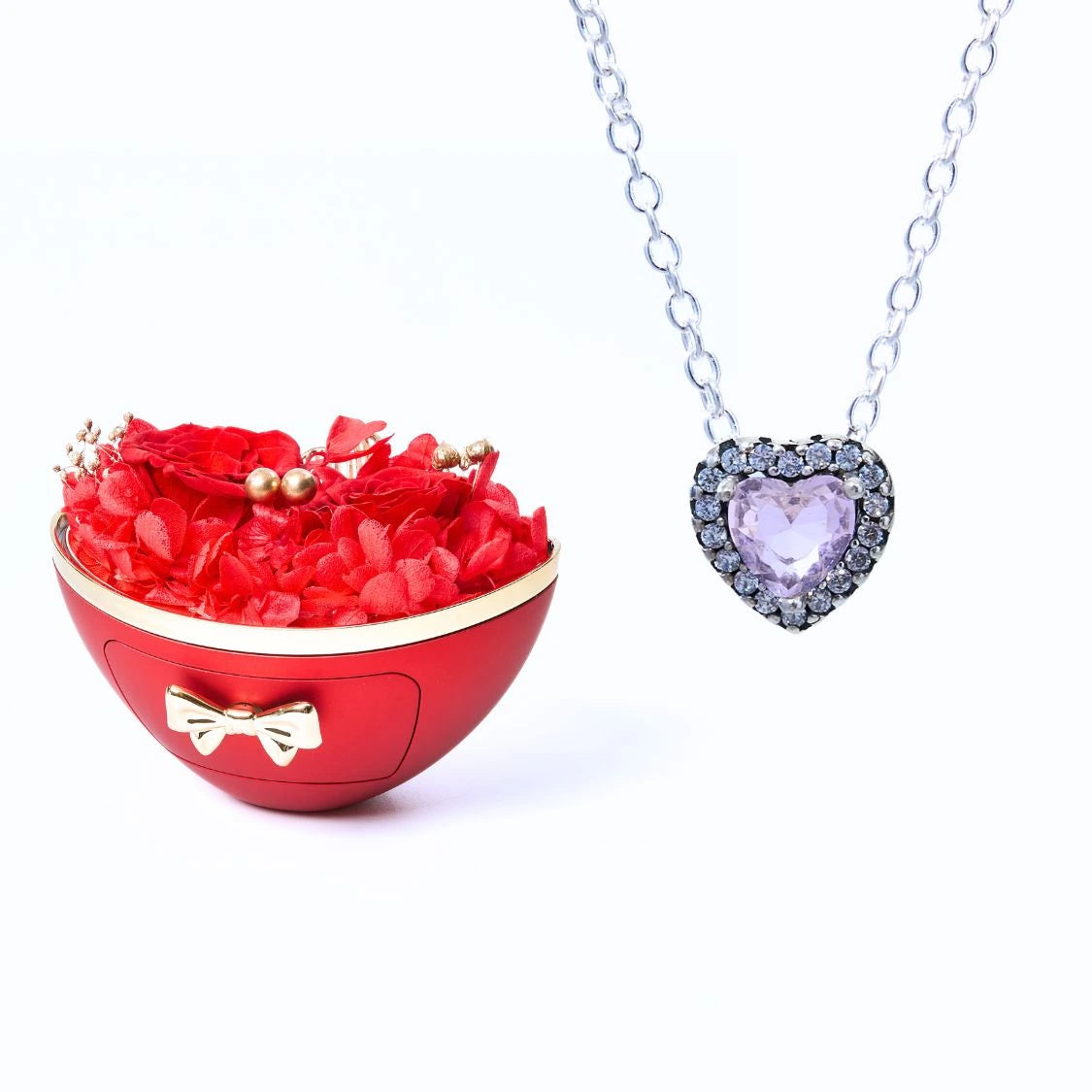 Eternal Fidelity Box & Eternal Heart Necklace
