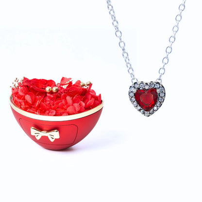 Eternal Fidelity Box & Eternal Heart Necklace