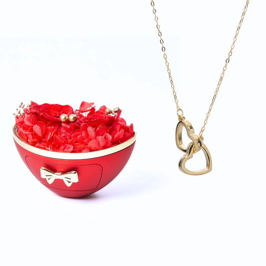 Coffret Fidélité Éternelle et Collier Personnalisé