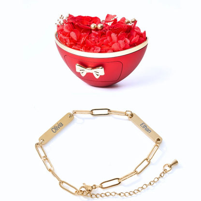 Ewige Treue Box & Mira Personalisiertes Armband