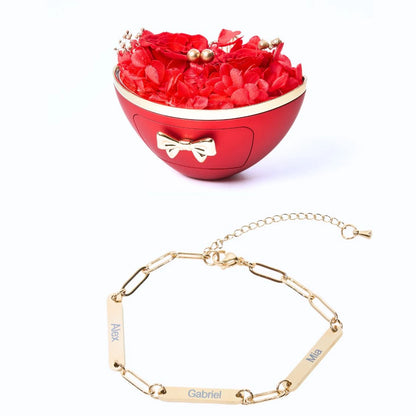 Ewige Treue Box & Mira Personalisiertes Armband