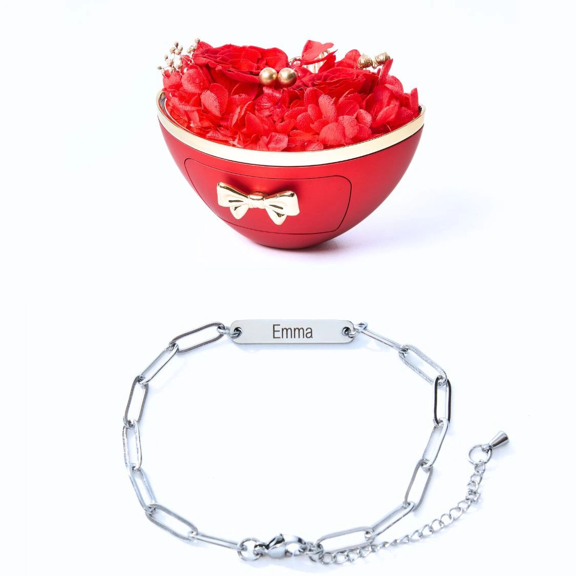Ewige Treue Box & Mira Personalisiertes Armband