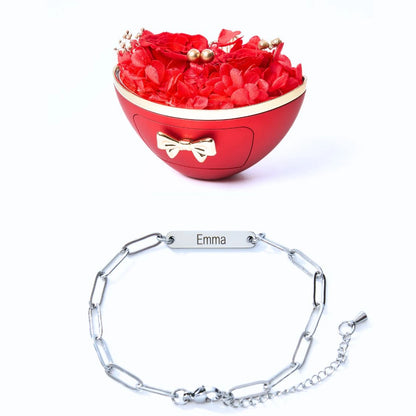 Ewige Treue Box & Mira Personalisiertes Armband