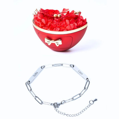 Ewige Treue Box & Mira Personalisiertes Armband