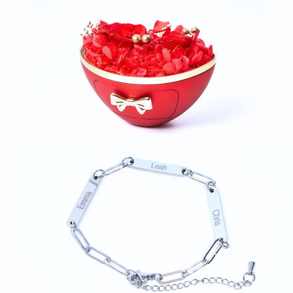 Ewige Treue Box & Mira Personalisiertes Armband