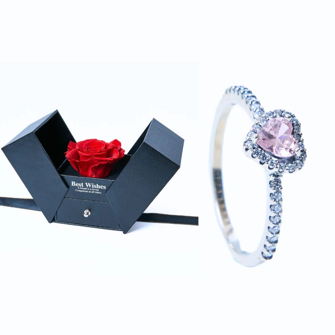 Scatola Regalo Eterna e Anello Cuore Eterno