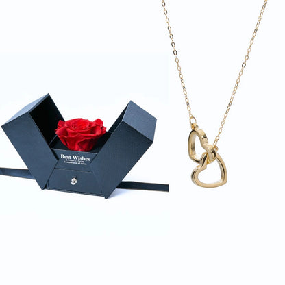 Eeuwige Geschenkdoos en Gepersonaliseerde Halsketting