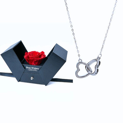 Eeuwige Geschenkdoos en Gepersonaliseerde Halsketting