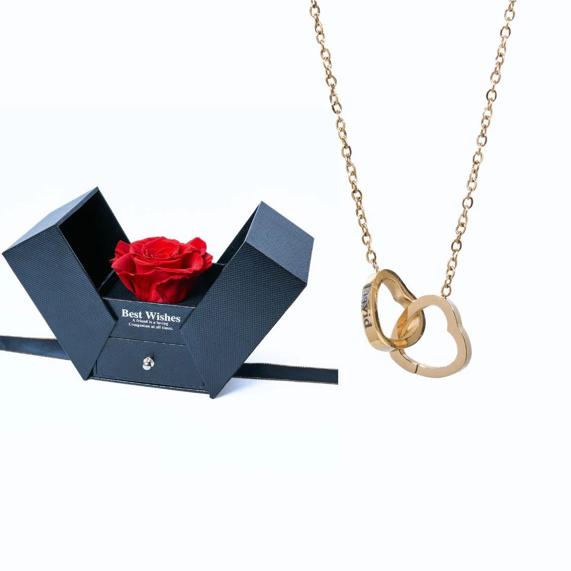 Eeuwige Geschenkdoos en Gepersonaliseerde Halsketting