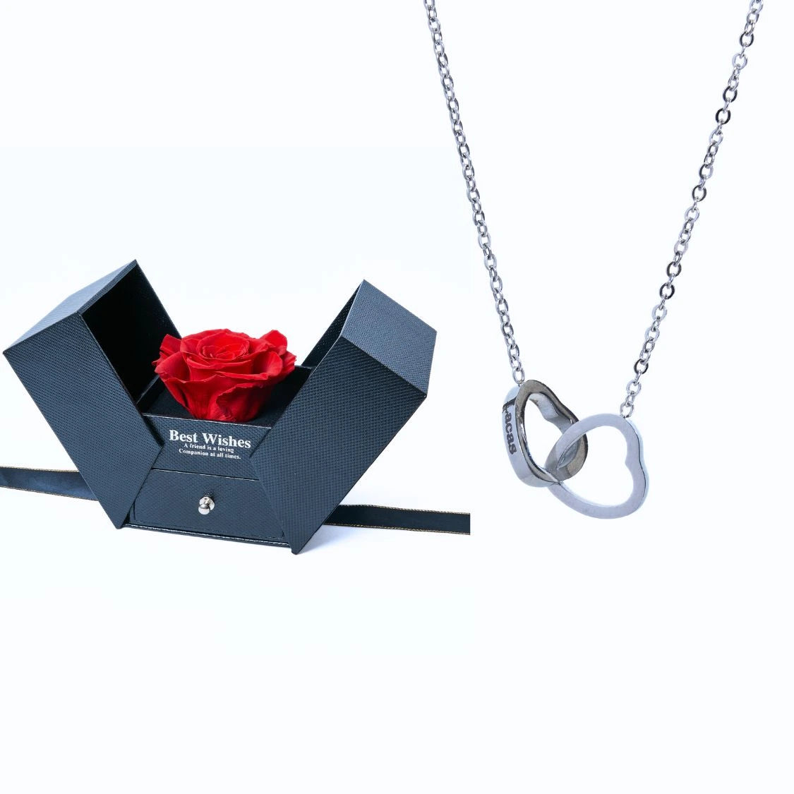 Eeuwige Geschenkdoos en Gepersonaliseerde Halsketting