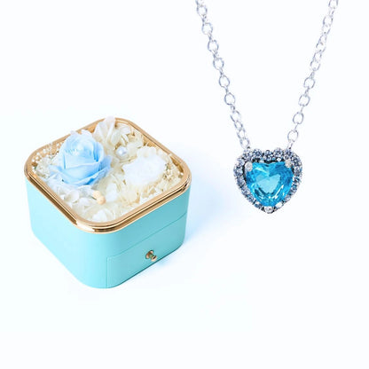 Coffret Bonheur Éternel et Collier Cœur Éternel