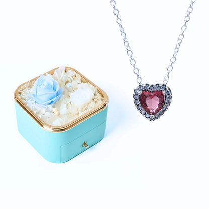 Coffret Bonheur Éternel et Collier Cœur Éternel