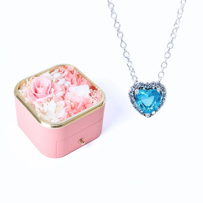 Coffret Bonheur Éternel et Collier Cœur Éternel