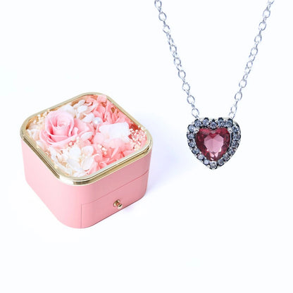 Coffret Bonheur Éternel et Collier Cœur Éternel