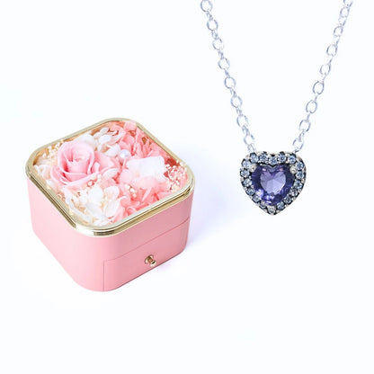 Coffret Bonheur Éternel et Collier Cœur Éternel