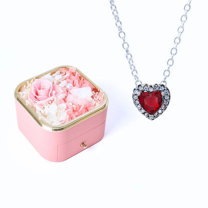 Coffret Bonheur Éternel et Collier Cœur Éternel