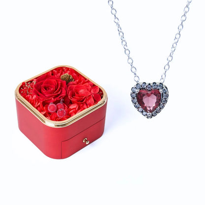 Coffret Bonheur Éternel et Collier Cœur Éternel
