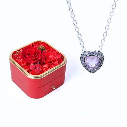 Coffret Bonheur Éternel et Collier Cœur Éternel
