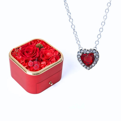 Coffret Bonheur Éternel et Collier Cœur Éternel