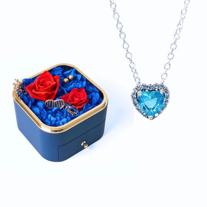 Coffret Bonheur Éternel et Collier Cœur Éternel