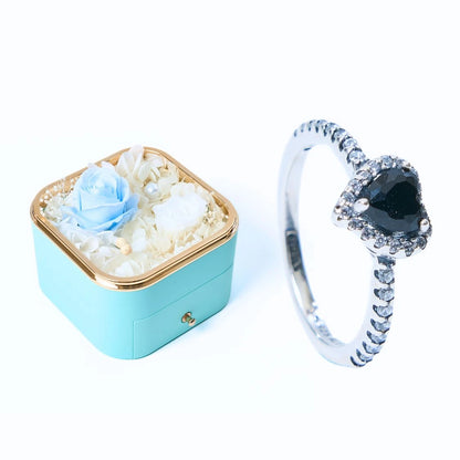 Scatola Felicità Eterna e Anello Cuore Eterno