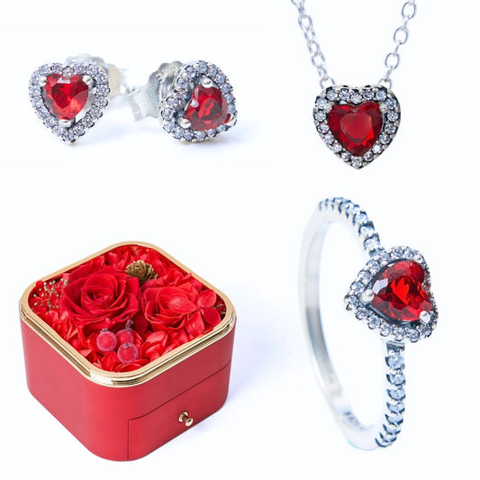 Caja Felicidad Eterna y Conjunto Corazón Eterno