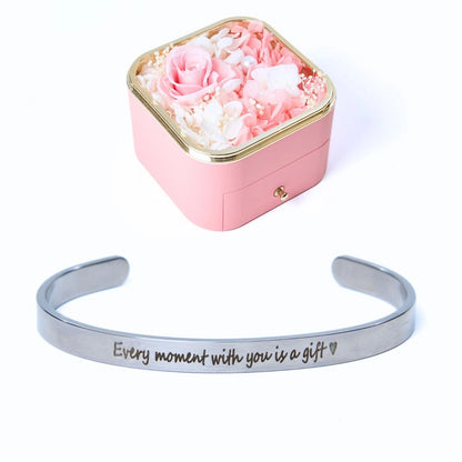 Coffret Bonheur Éternel et Bracelet Personnalisé Paula