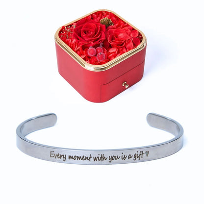 Coffret Bonheur Éternel et Bracelet Personnalisé Paula