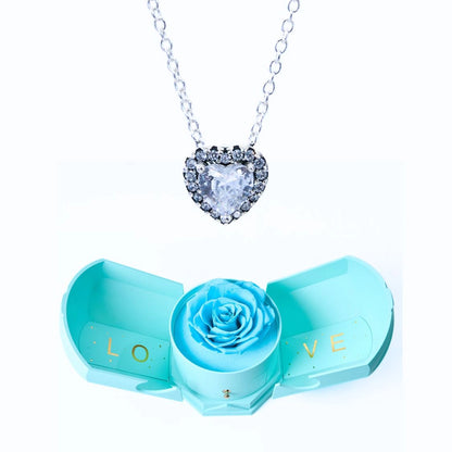 Caja Armonía Eterna y Collar Corazón Eterno
