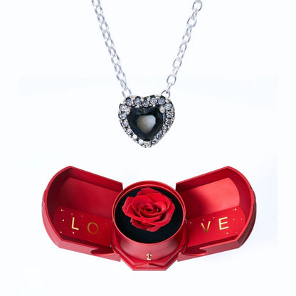 Caja Armonía Eterna y Collar Corazón Eterno